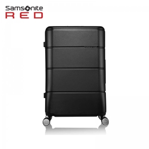 新秀丽（Samsonite）行李箱20英寸拉杆箱时尚横条纹旅行箱TU2密码登机箱