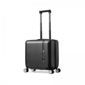 新秀丽（Samsonite）拉杆箱商务机长箱16英寸行李箱登机箱TQ9 黑色 16英寸