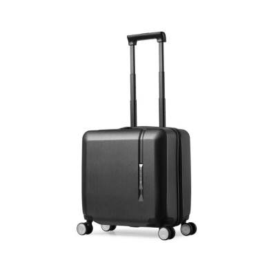 新秀丽（Samsonite）拉杆箱商务机长箱16英寸行李箱登机箱TQ9 黑色 16英寸
